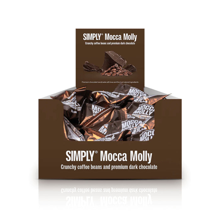 Simply Chocolate - Mini Mocca Molly Flowpack (75 stk)