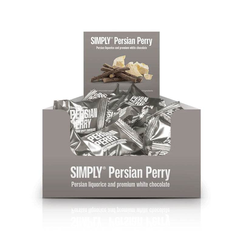 Simply flowpacks grå Persian Perry lakrids