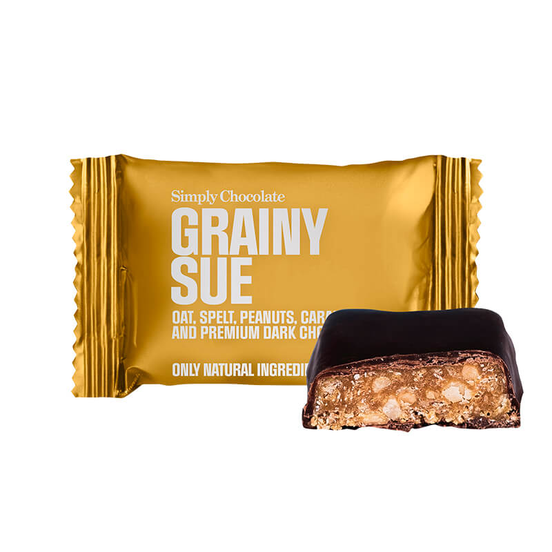 Simply chocolate grainy sue mini bar