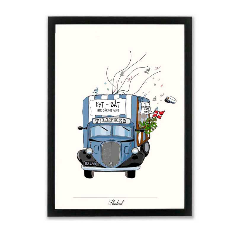 mouse pen blå student gave