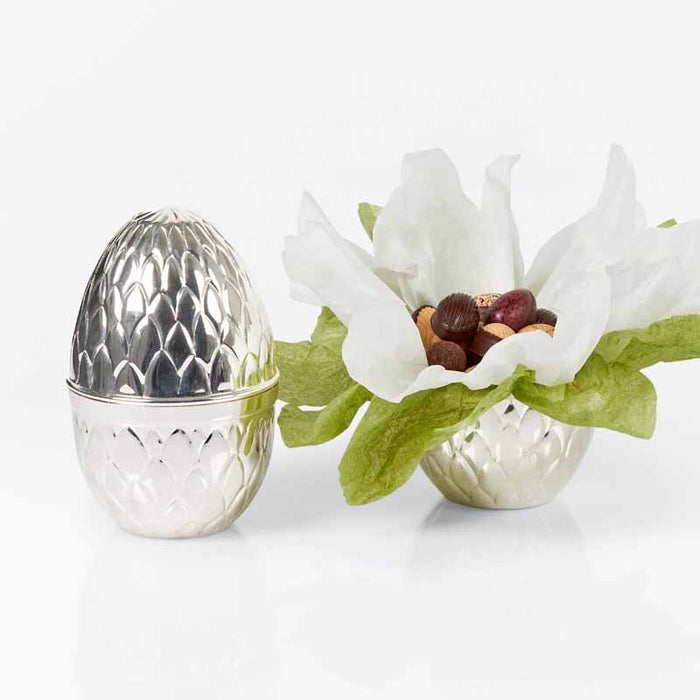 Summerbird grande påskeæg silver egg 2025 chokoladeæg 