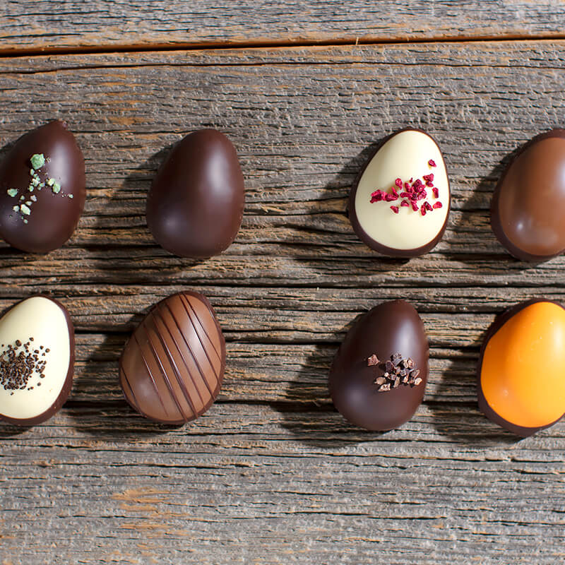 Sv. Michelsen - 3 stk. fabergéæg