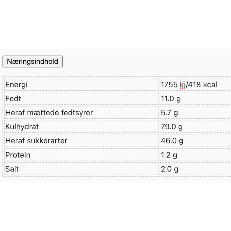 Karamelleriet -  Tillykke.