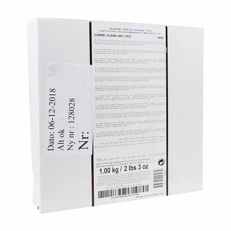 Valrhona - Guanaja, 5g carré (200 stk)