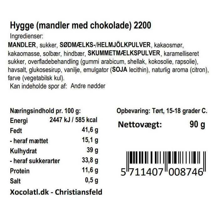 Xocolatl - Chokolademandler - Hygge