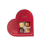 julehjerte rød chokolade æske xocolatl