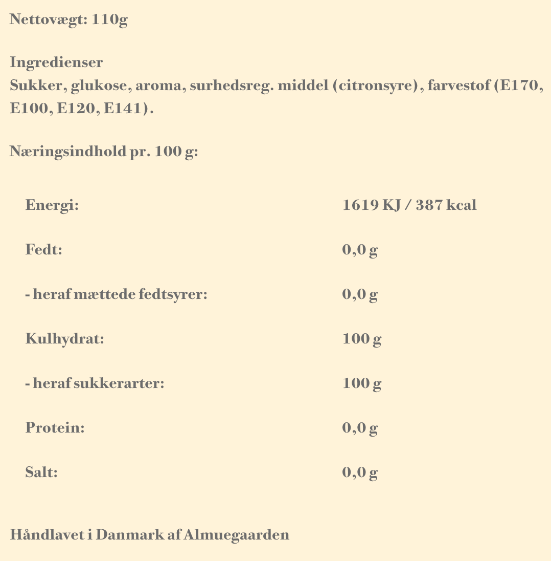 Almuegaarden - Julebolcher