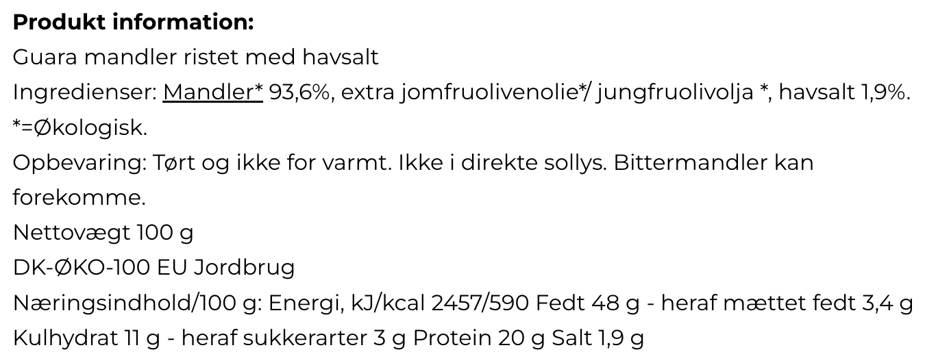 Mill & Mortar – Mandelgaven