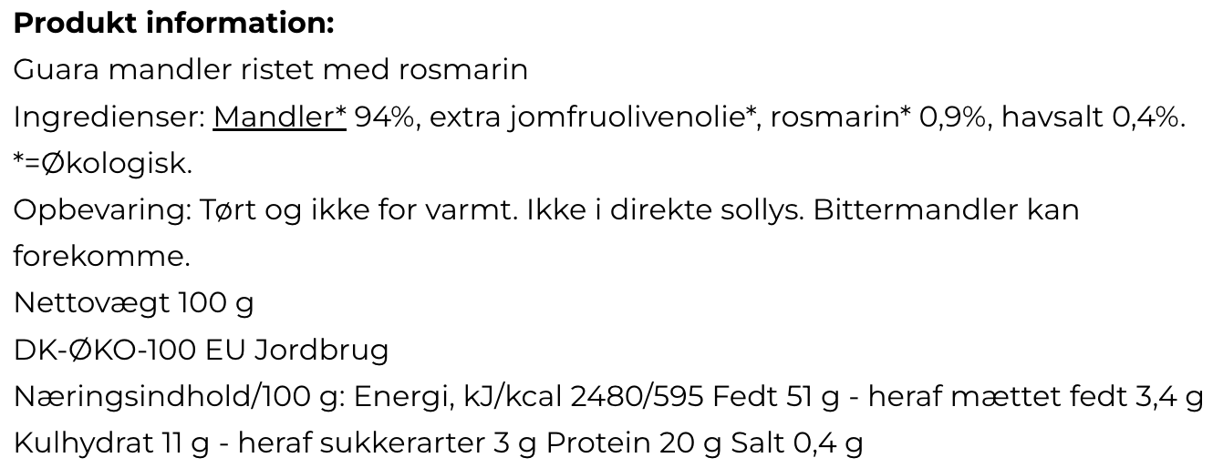 Mill & Mortar – Mandelgaven