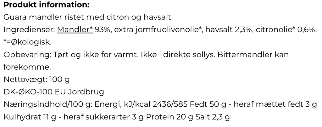 Mill & Mortar – Mandelgaven