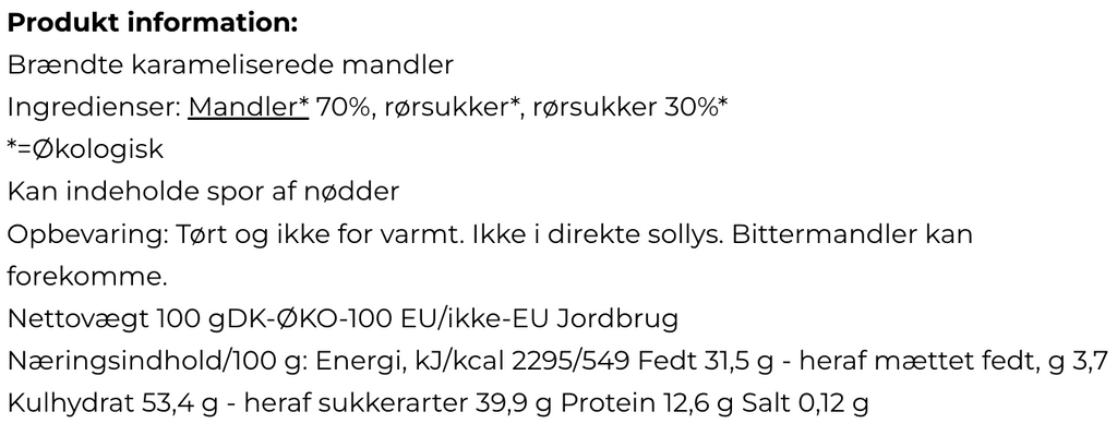 Mill & Mortar – Mandelgaven