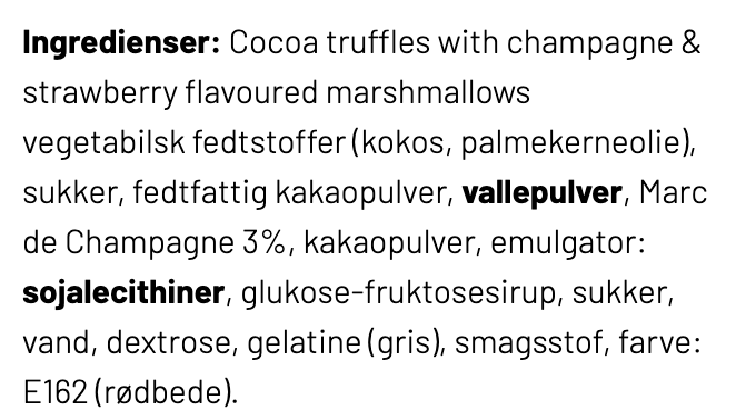 Nicolas Vahé - I love you gaveæske, kakaotrøfler & hjerteskumfiduser