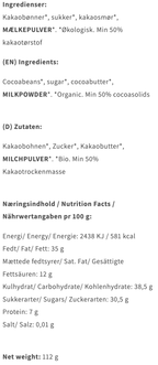 Friis Holm - Pålægschokolade mix.