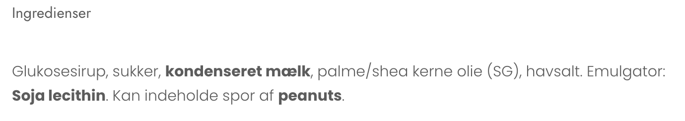 Karamelleriet - Havsaltkarameller