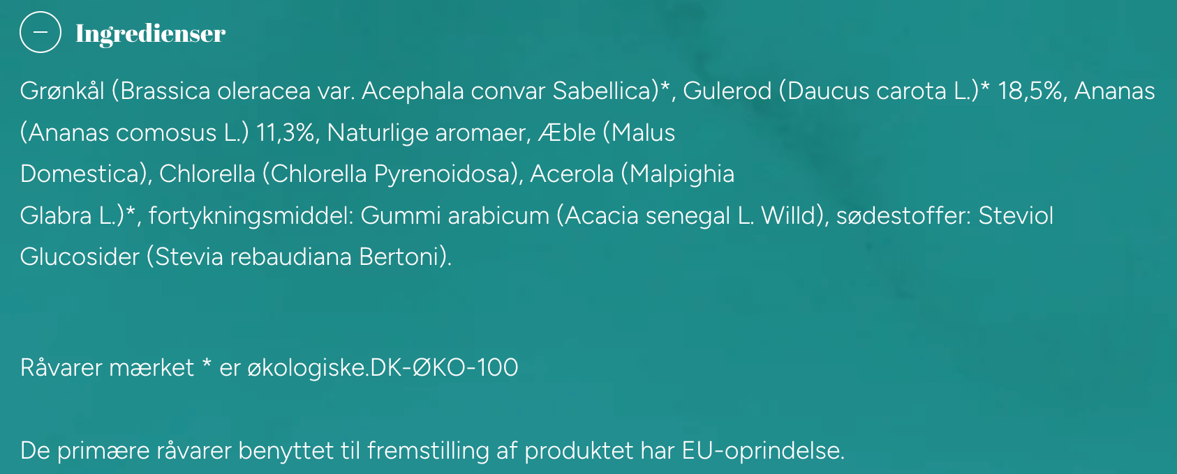 Green Goddess - Instant juice, Power