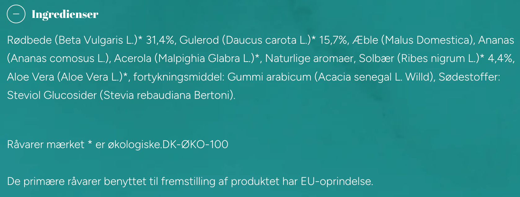 Green Goddess - Instant juice, Vital