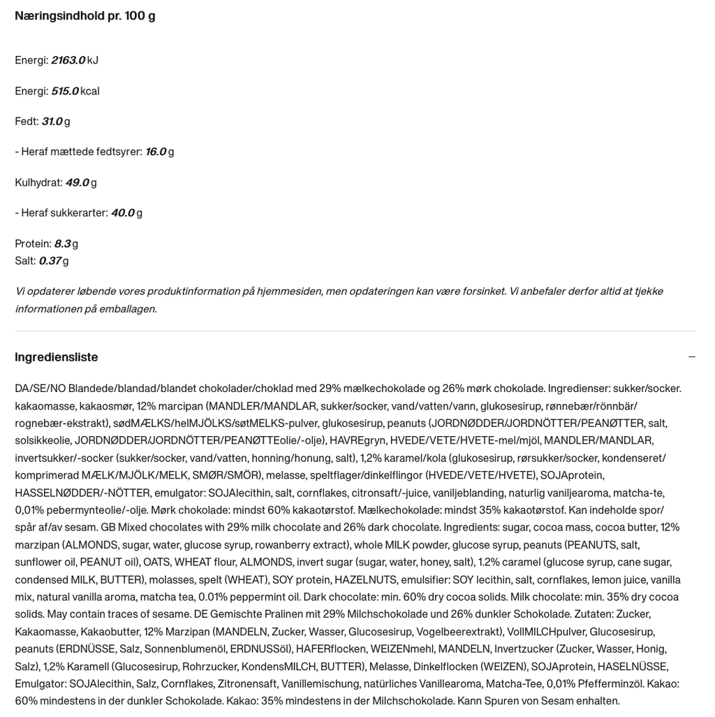 Simply Chocolate - Påskeæg - Mix