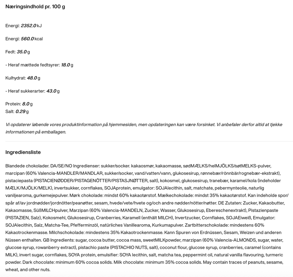 Simply Chocolate - Påskeæg - Stor