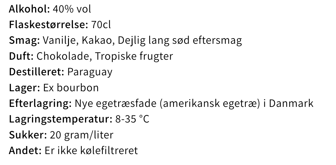 Great Dane - Organic Barrel Aged Rum