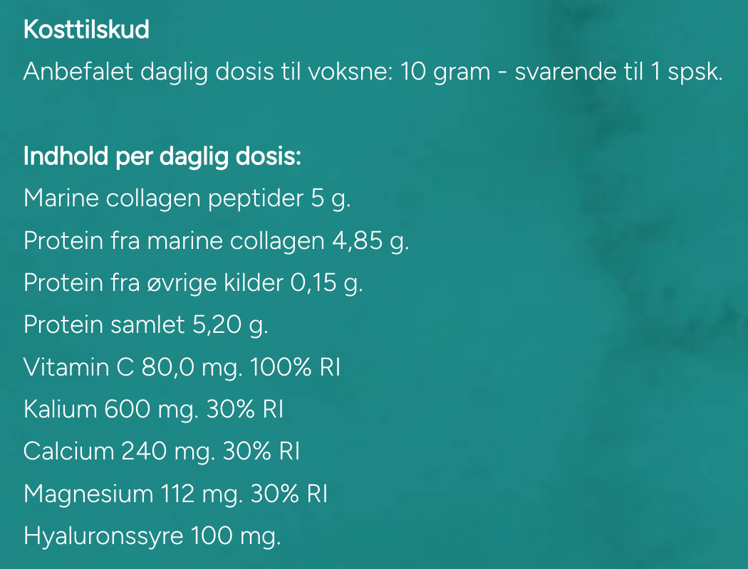 Green Goddess - Marine Collagen, Goddess Glow