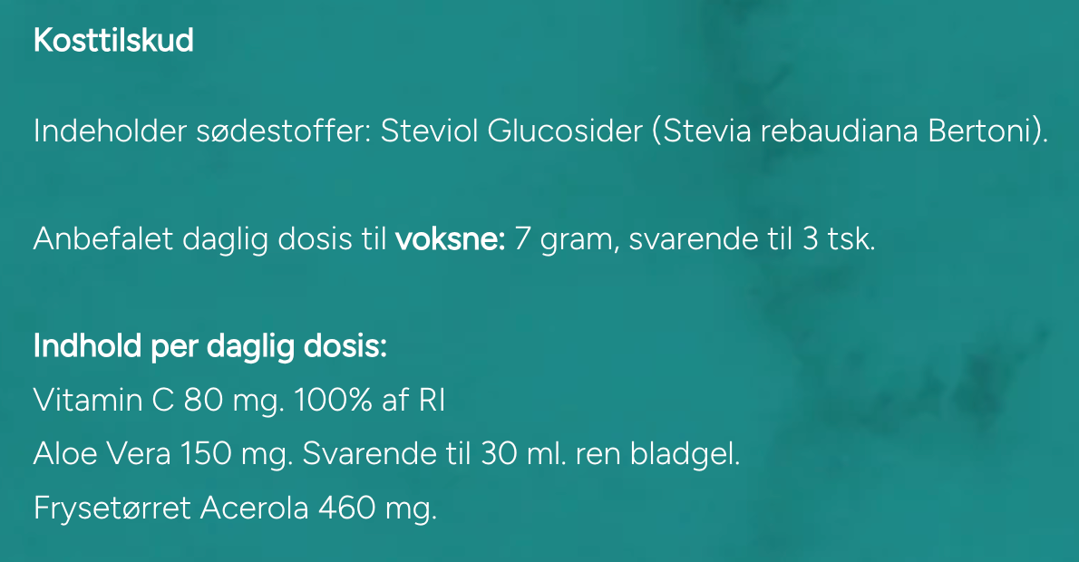 Green Goddess - Instant juice, Vital