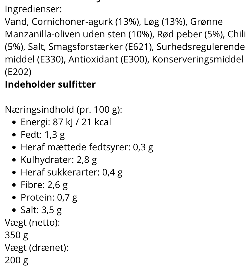 GRØNDALS - Spicy Banderillas.