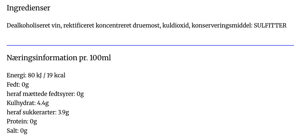 Château de ISH - Sparkling White Wine, alkoholfri