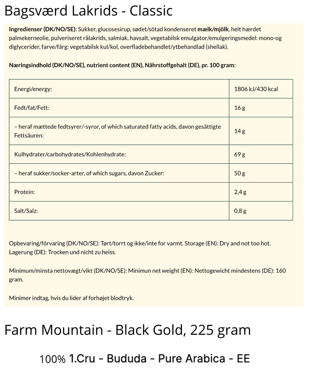 Kun Det Bedste - Award Winners