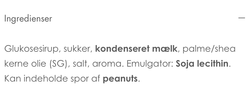 Karamelleriet - Flødekarameller, alm