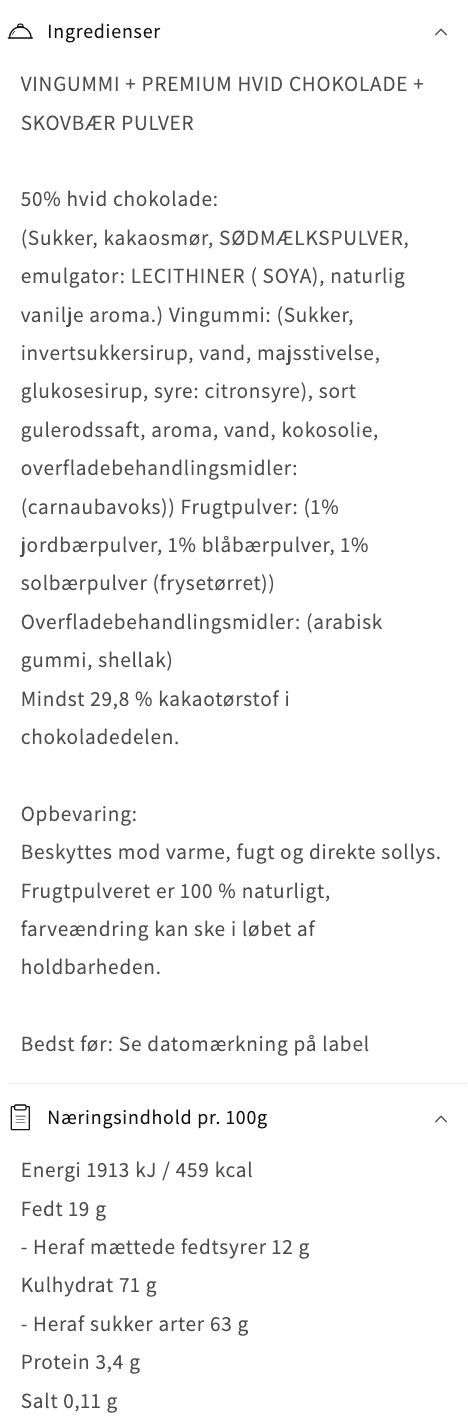 Box The Original – Wild Berries - Flowpack (50 stk)