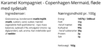 Karamel Kompagniet - Copenhagen Mermaid - flødekarameller med sydesalt