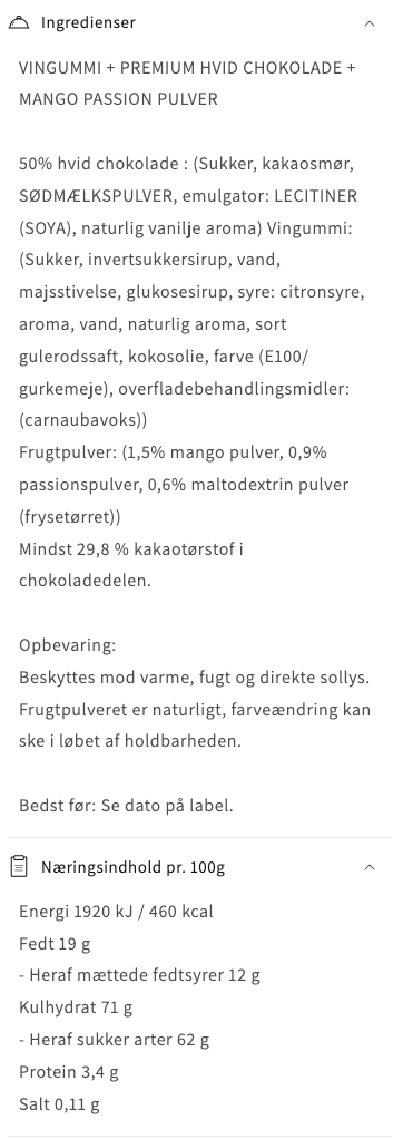 Box The Original – Mango Passion - Small