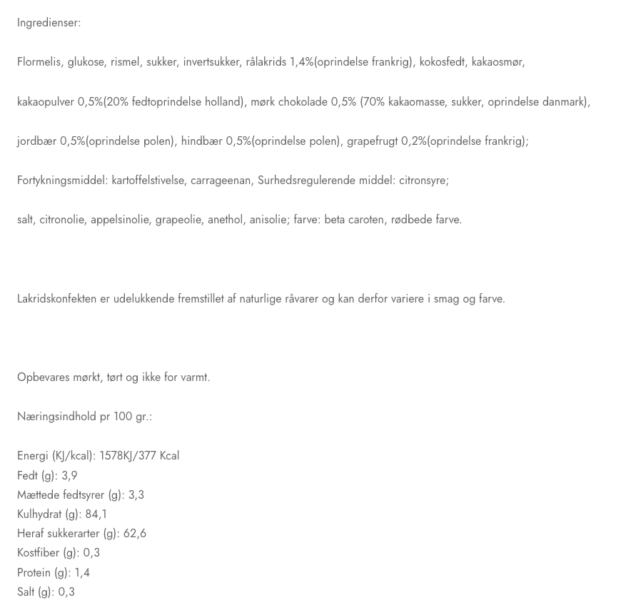 Hattesens Konfektfabrik - Påskeæg med lakridskonfekt