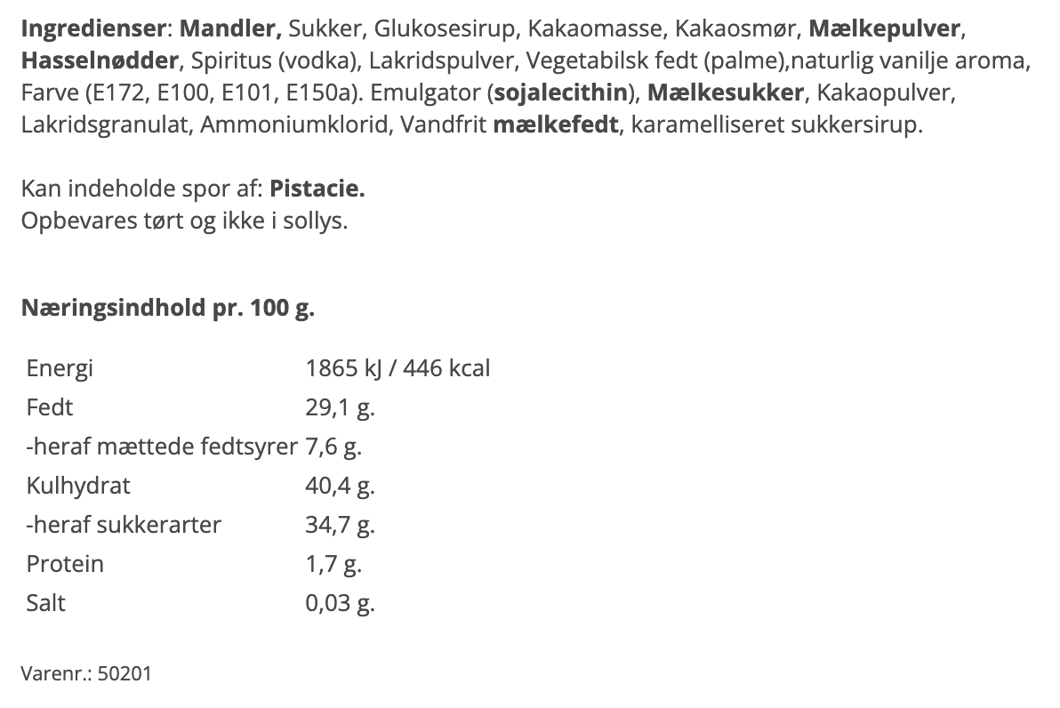 Aalborg Chokoladen - Påskeæske m. 4 Marcipanæg