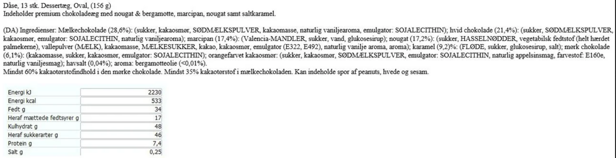 Magasin Chokolade - Lille påskedåse