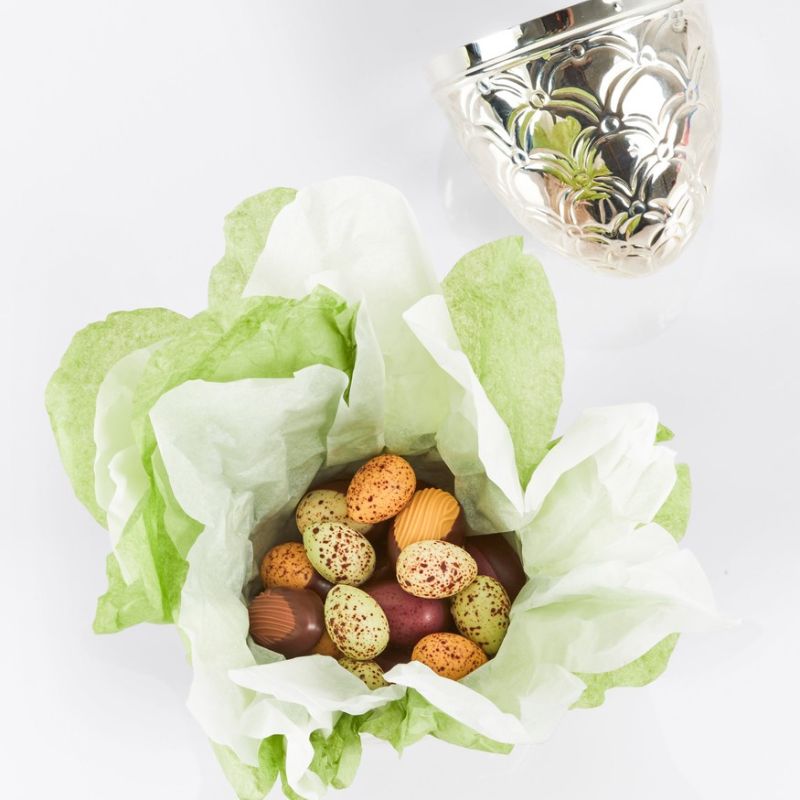 summerbird silver egg grande økologisk påskeæg metal sølv 2026