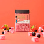Wally and Whiz Blackcurrant Strawberry gourmet winegum jordbær solbær