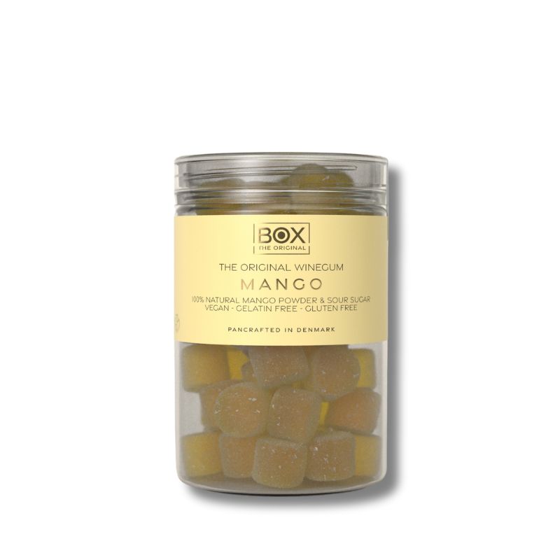 Just the Winegum Mango – vegansk, glutenfri mango-vingummi