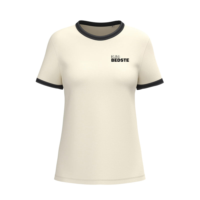 Custom Collection - Dame T-shirt med kantbånd