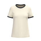 Custom Collection - Dame T-shirt med kantbånd