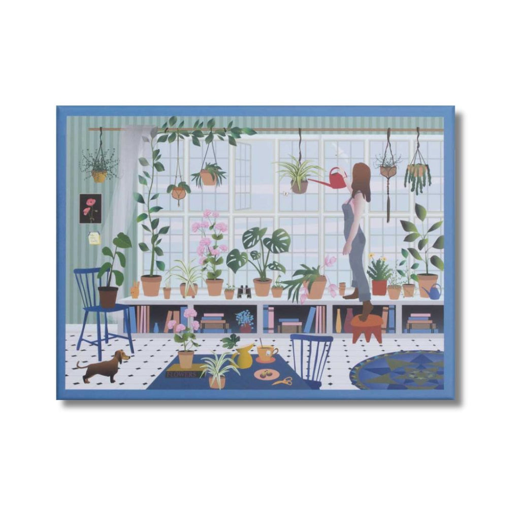 Plant Lover puslespil 1000 brikker 63×45 cm planteunivers ViSSEVASSE
