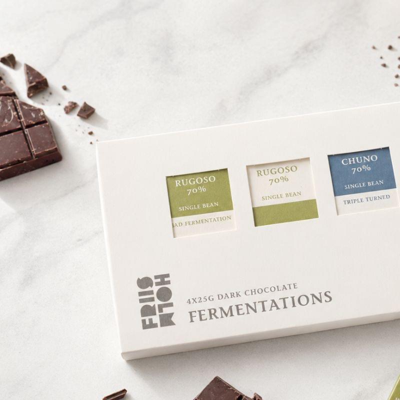 Friis Holm - Fermentation Gaveæske chokolade rugoso chuno 