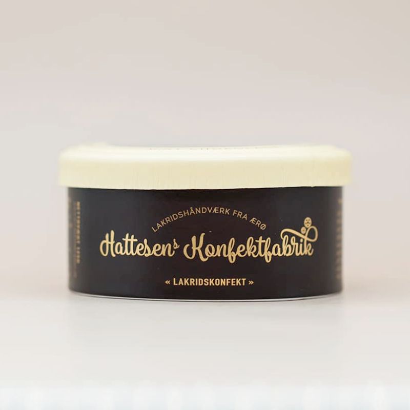 hattesen's konfektfabrik vinteræske 2025 mint chokolade ingefær blodappelsin