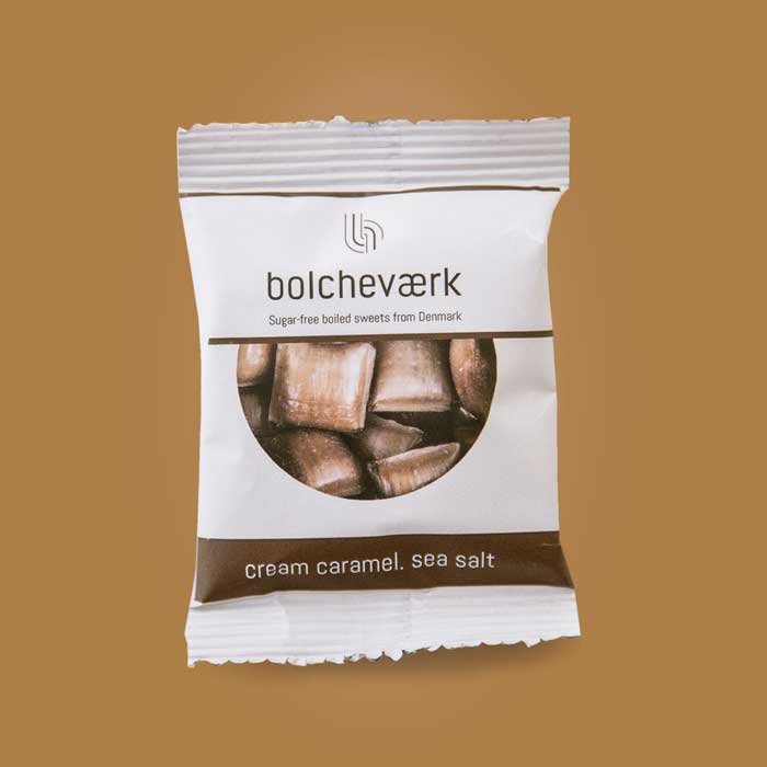 bolcheværk havsalt karamel flowpack