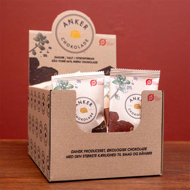 Anker Chokolade - Flowpacks - Dadel 40 stk.
