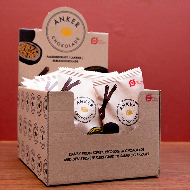 Anker Chokolade - Flowpacks - Passion 40 stk.