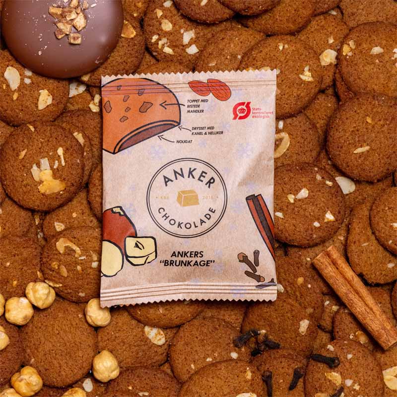 Anker Chokolade - Flowpack, Brunkage