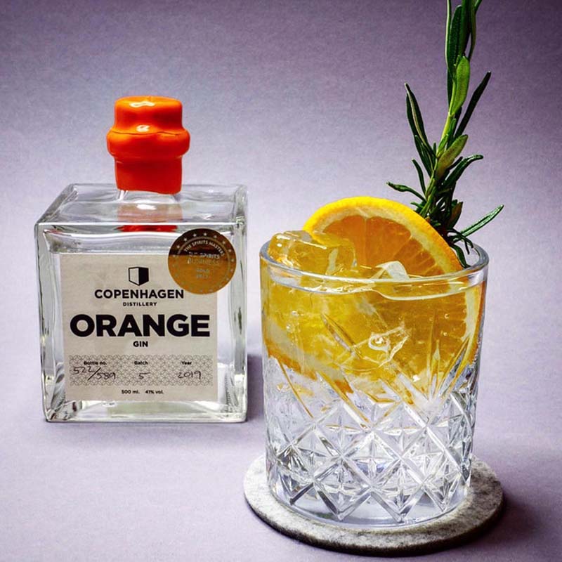 gin copenhagen distillery orange orangegin julegin