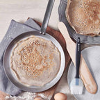 De Buyer – Crêpes sæt med crêpepande og tilbehør.