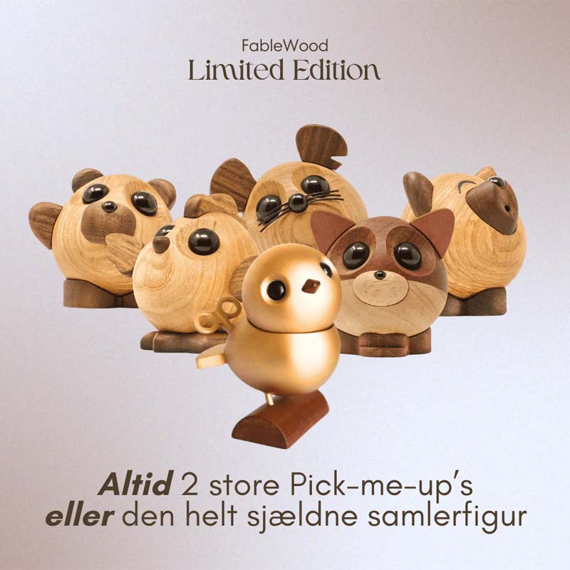 fablewood lykkepose mysterybag træfigur figur mandelgave adventsgave julegave